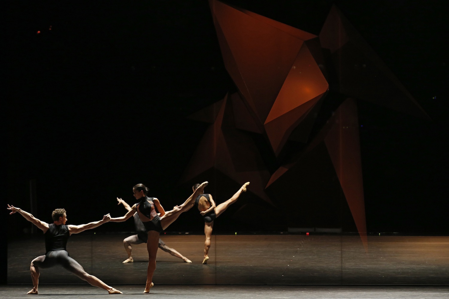 Kevin Jackson and Vivienne Wong in 'Squander and Glory'.
Photo: JEFF BUSBY